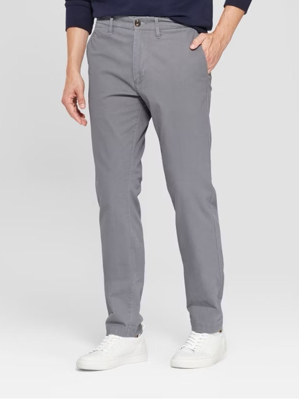 Men's Every Wear Slim Fit Chino
Pants - Goodfellow & Co™ Thundering
Gray